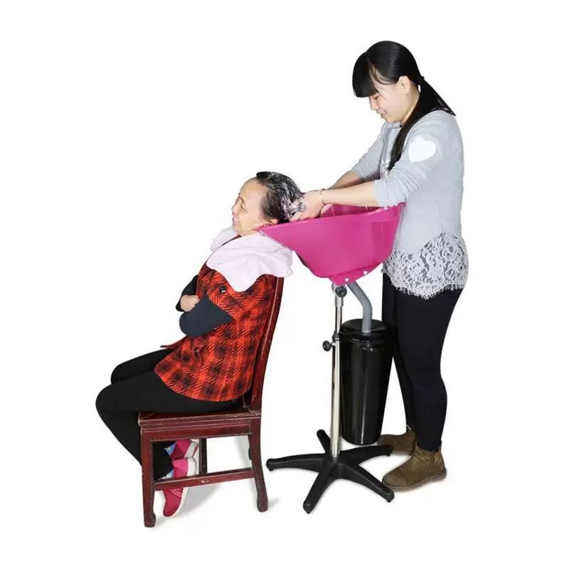 간병 샴푸대 이동식 환자용 머리감기 목받침 임산부 침상 미용 워시볼 - 상세 이미지 3