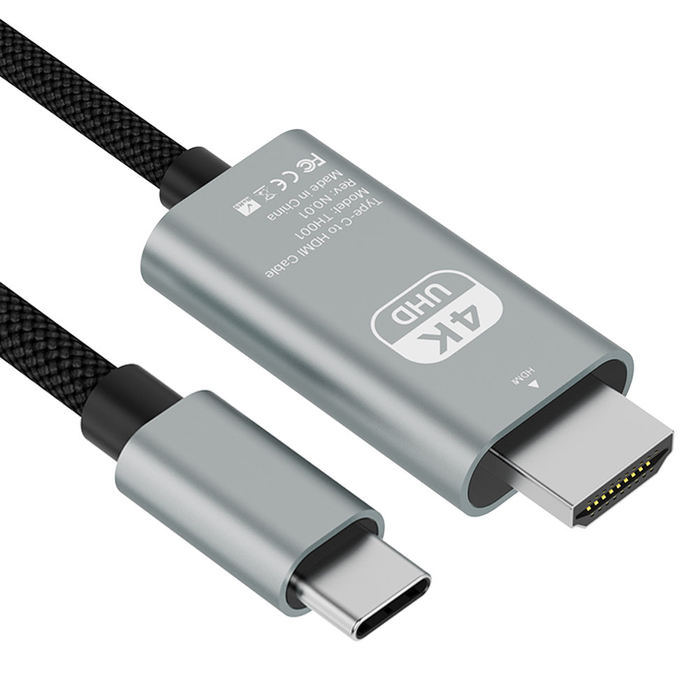 아이엠듀 C타입 HDMI 케이블 4K UHD 핸드폰 티비 넷플릭스 미러링 TV 덱스 연결 제품 이미지