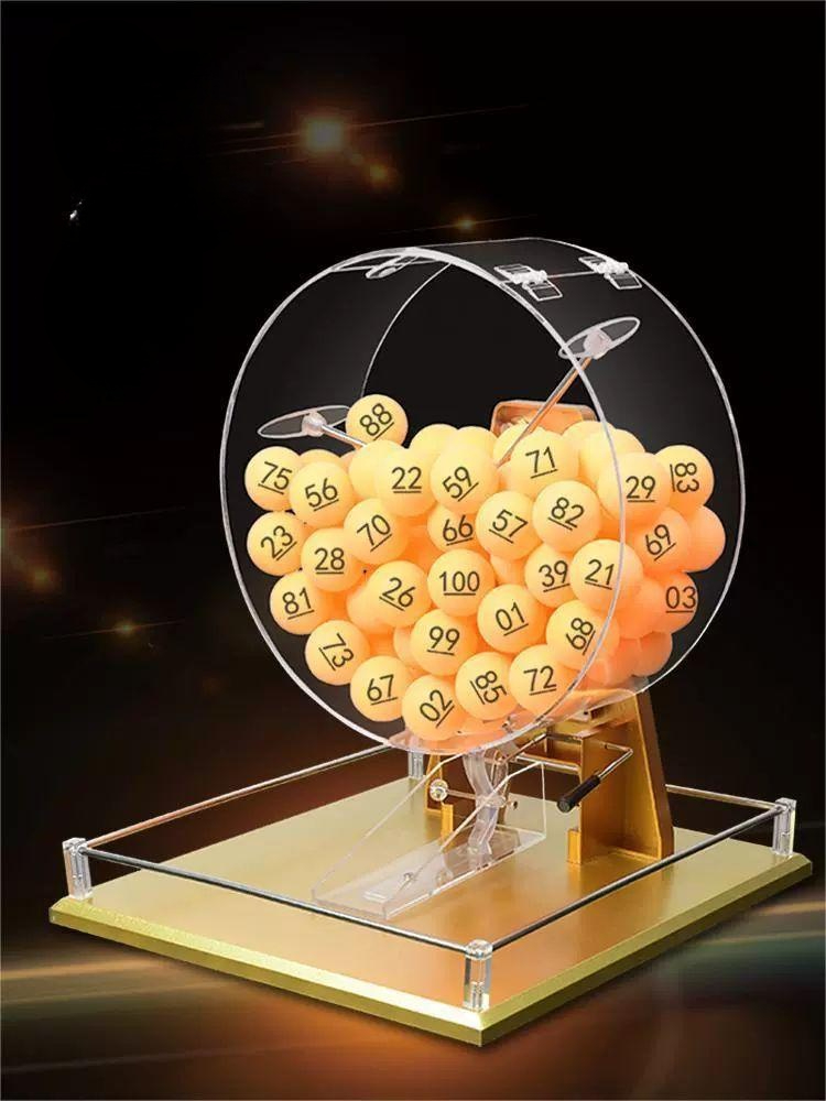추첨기 공뽑기 경품 행사용 번호기계 이벤트 추첨 룰렛 게임기 숫자볼 세트 - 상세 이미지 4