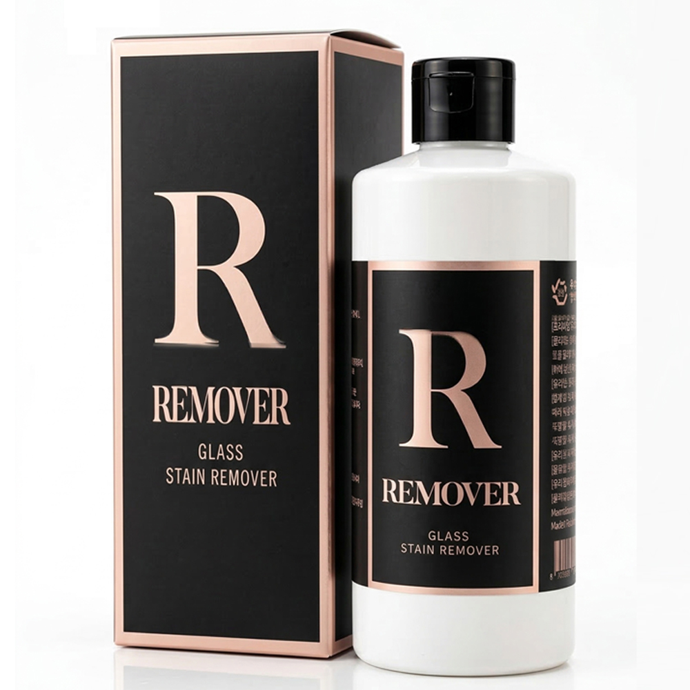 뷰오케이 유막제거제 300ml 대용량 자동차 차량용 유리 물때 제거 - 상품 이미지