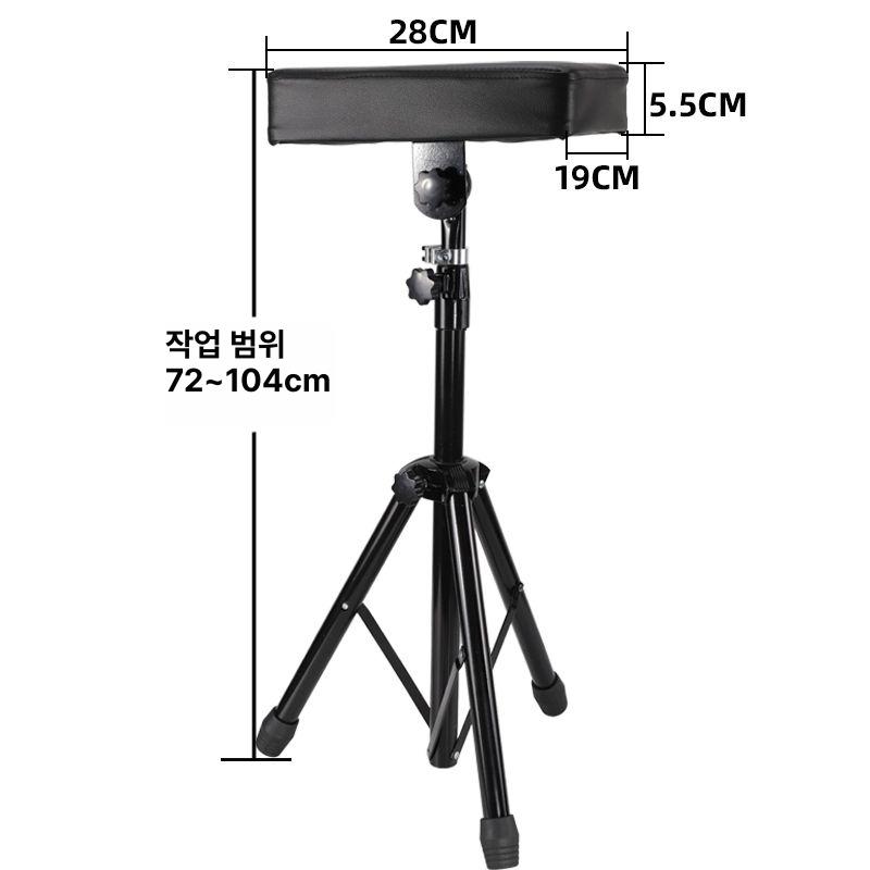 반영구 팔거치대 타투 쿠션 높이조절 받침대 팔 지지 암레스트 문신 시술 베개형 - 상세 이미지 2