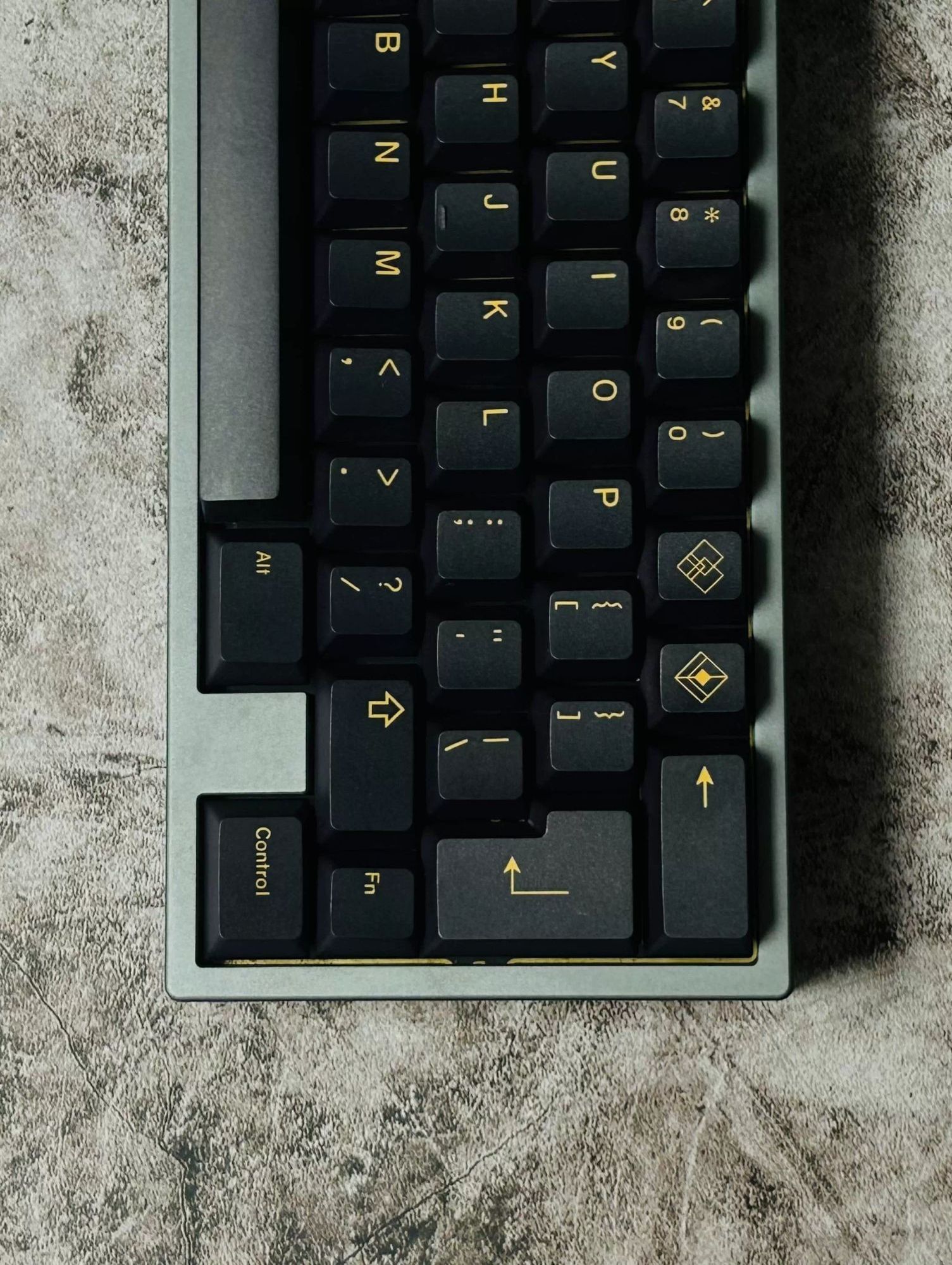 맞춤형 키캡 GMK 블랙골드 세트 커스텀 PBT 고급 RGB 검정 게이밍 - 상세 이미지 2