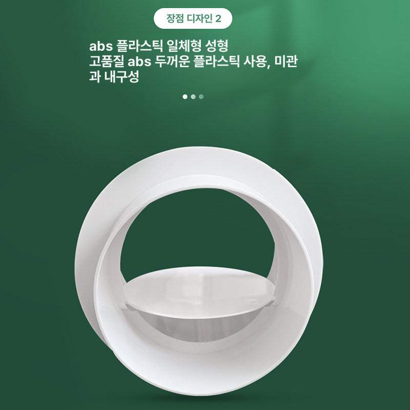 역류방지 체크밸브 pvc 수평 플랩 차단밸브 파이프 배관 악취 차단 - 상세 이미지 4