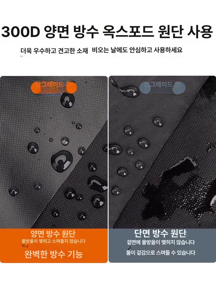 스쿠터 앞가방 오토바이 헬멧 방수 수납백 대용량 사이드 백팩 - 상세 이미지 3
