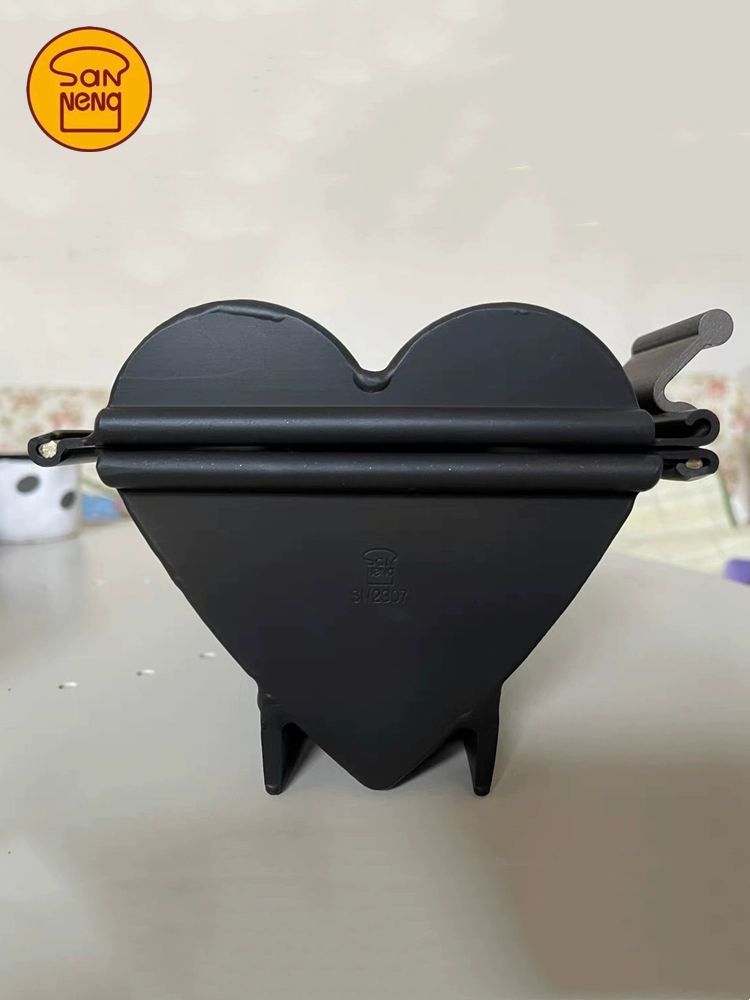 하트 식빵틀 알루미늄 코팅 플라워 옥수수 합금 원형 [산넝] SN2303 원형 400g - 상세 이미지 3