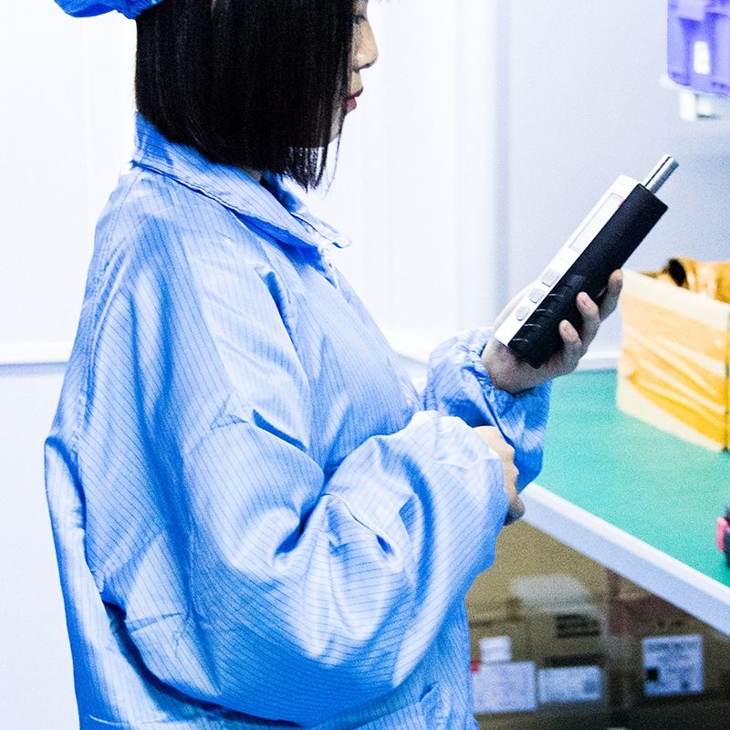 파티클 카운터 먼지 감지기 계수기 클린룸 입자 공장 분진계 공기 현장 휴대용 측정 미세 - 상세 이미지 2
