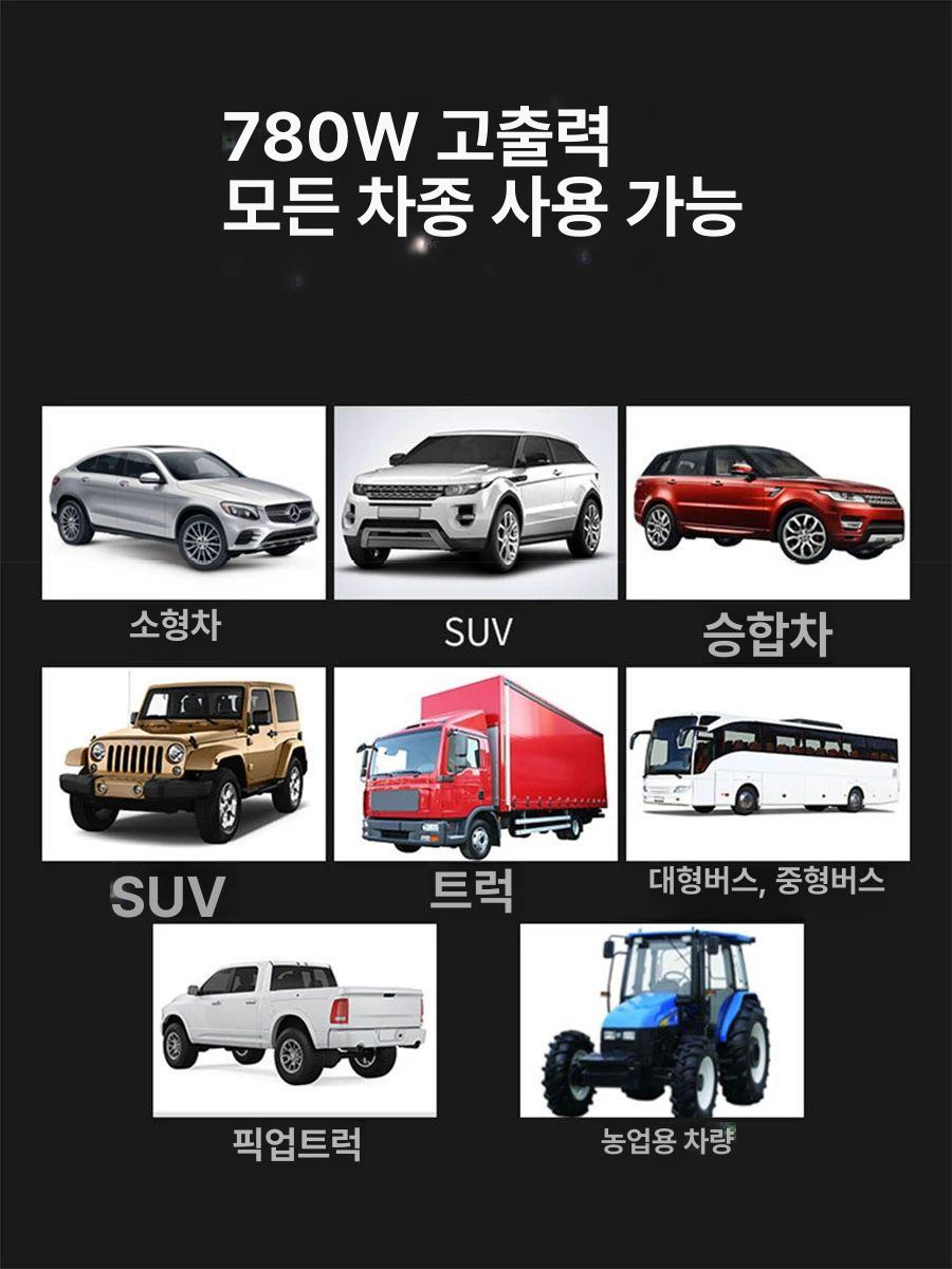 차량용 콤프레샤 타이어 듀얼 공기압주입기 에어펌프 게이지 캠핑카 압축기 자동차 - 상세 이미지 4