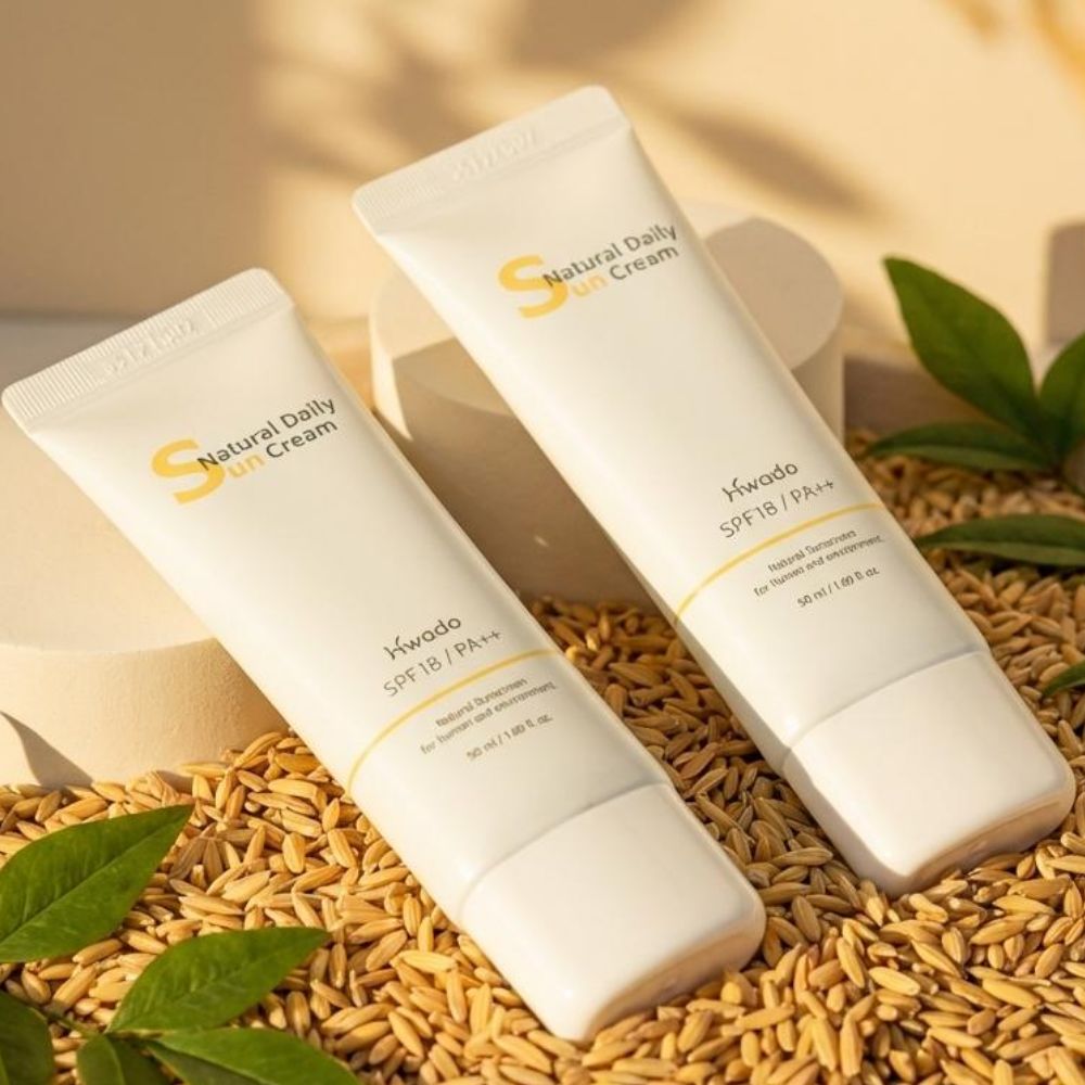 화도 데일리 무기자차 선크림 50ml 수분 썬로션 세럼 자외선 차단제 - 상세 이미지 5