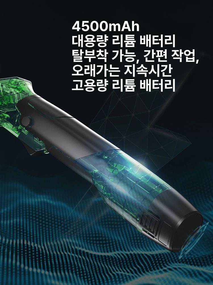 충전식 잔디깎이 소형 전기 무선 정원 가위 가정용 1시간 리튬 간편한 관리 - 상세 이미지 3