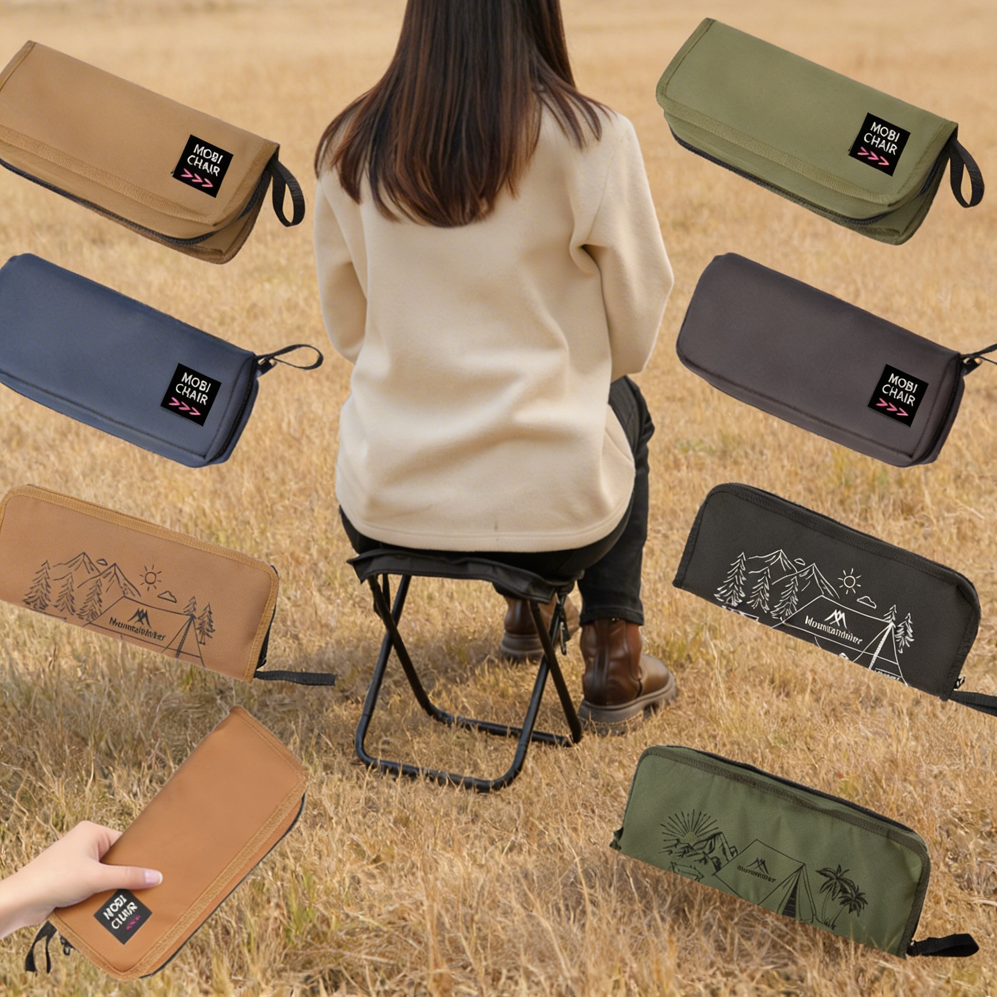 모비체어 휴대용 의자 엉덩이 편한 미니 경량캠핑의자 운동러 솔직 후기 | 실사용 리뷰 - 대표 이미지