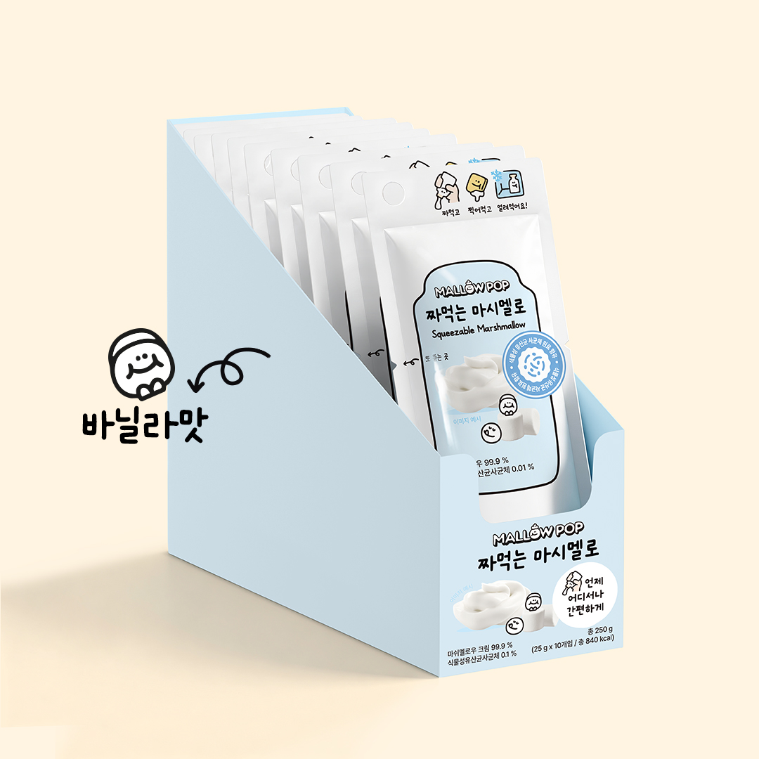 멜로팝 짜먹는 마시멜로우 25g, 10개 - 상세 이미지 2