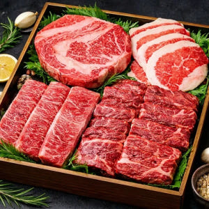 1++ 등급 투뿔한우 실속 가성비 모듬구이 세트 설로인 숙성로스 이츠홈마... 맛있게 먹은 솔직 후기 - 상품 이미지 3