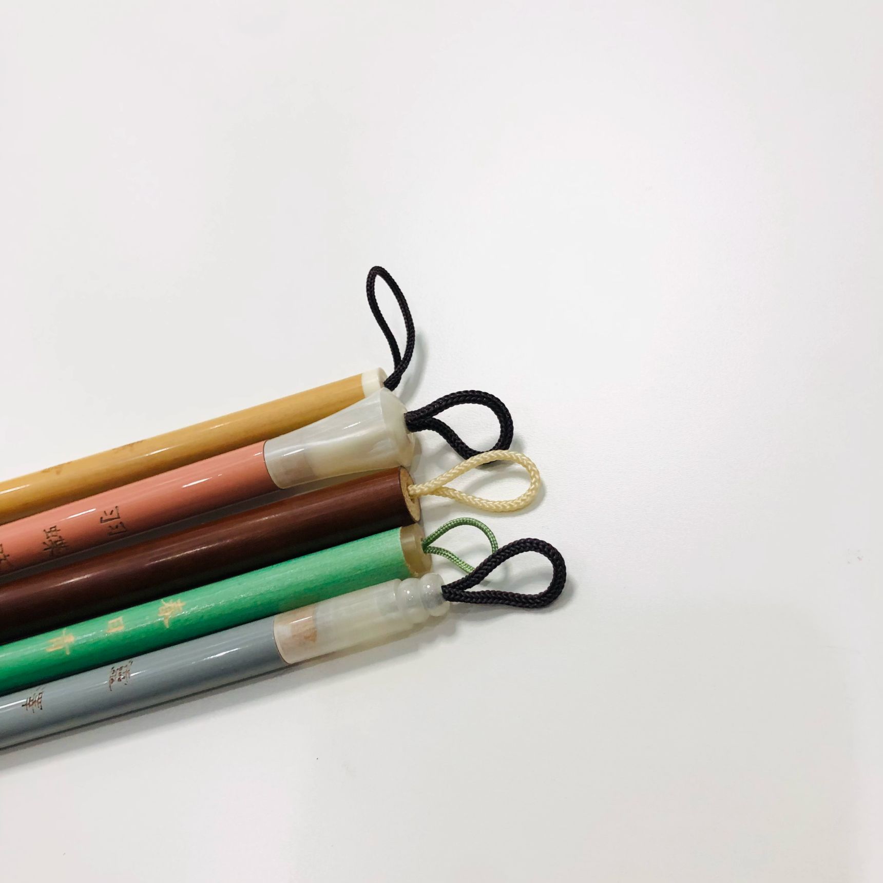 서예 민화붓 세트 문방사우 한문 채색 브러시 붓 그림 5set 화구 - 상세 이미지 5