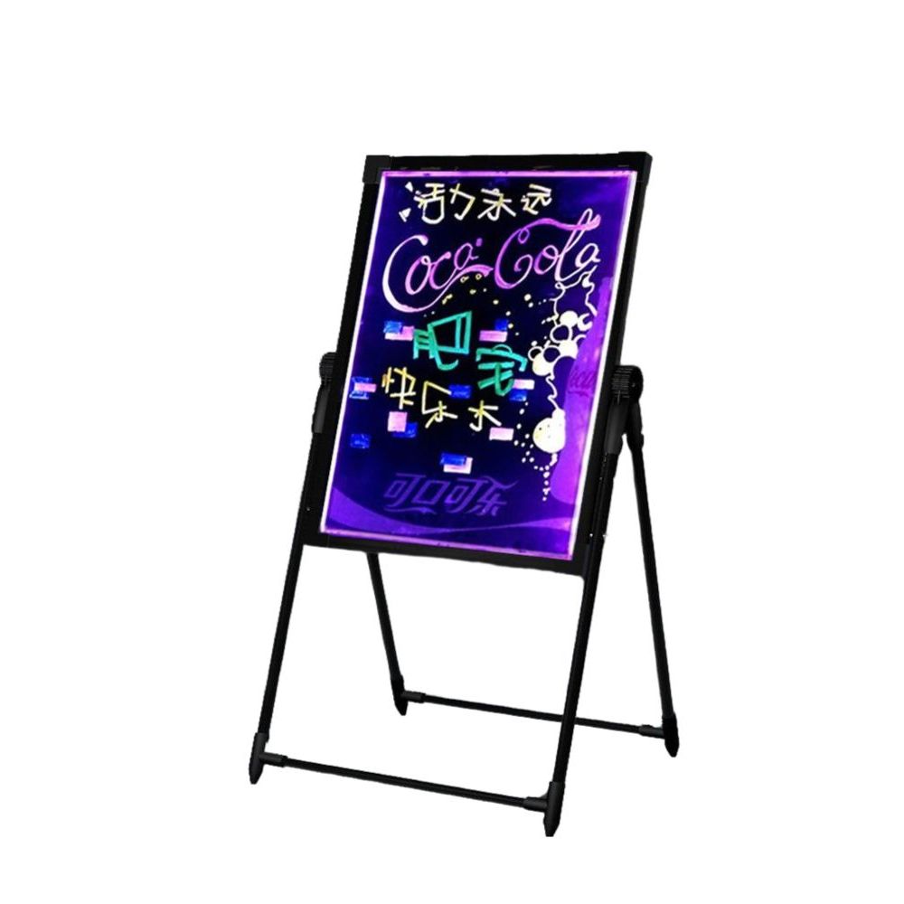 led 야광 광고판 메뉴판 네온사인 형광판 스탠드 배너 홍보 카페 간판 - 상품 이미지