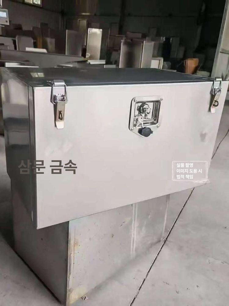 포터 공구함 화물차 스테인리스 보관함 수납 자물쇠 대형 박스 - 상세 이미지 5
