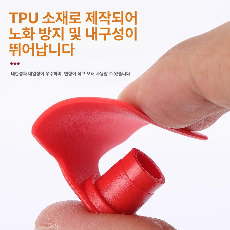 축산 귀표 양 돼지 염소 가축 라벨 세트 번호 인식표 레드 녹색 이표 태그 100개 - 상세 이미지 2