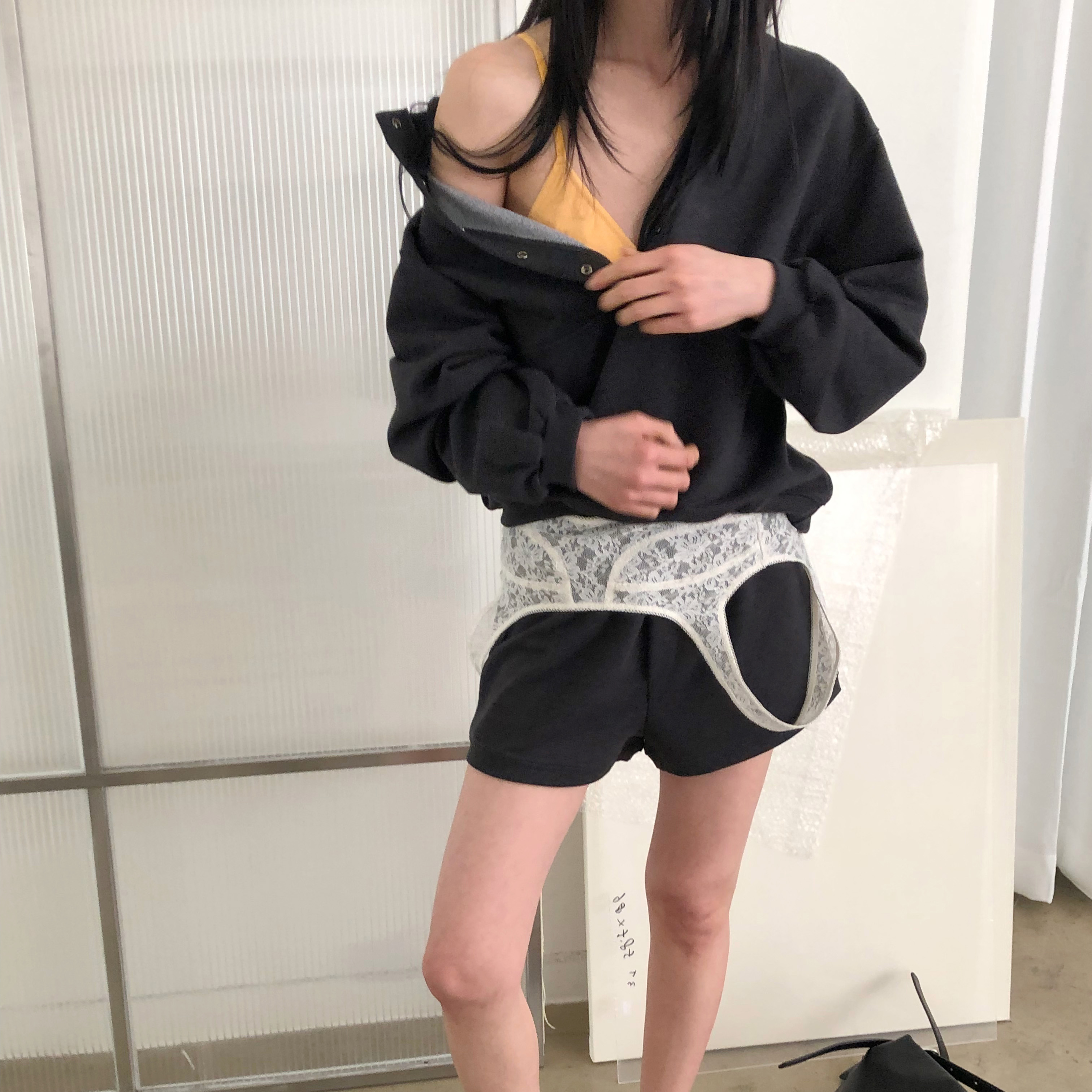 여성 반바지 밴딩 데일리 헬스 트레이닝 러닝 A라인 쇼츠 팬츠 이미지 6