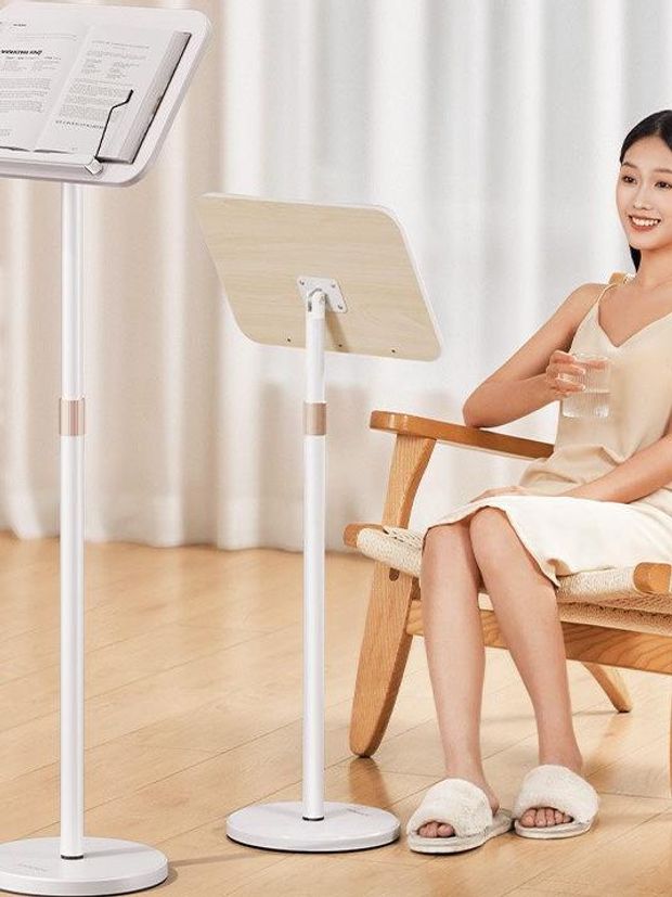 원목 독서대 스탠딩 북스탠드 각도조절 높이조절 받침대 책받침대 책거치대 - 상세 이미지 3