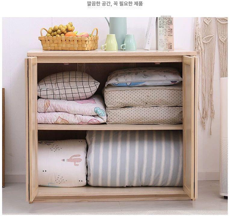 이불장 수납장 장농 캐비닛 보관함 침실 정리장 옷장 이불정리 침구보관 이미지 6