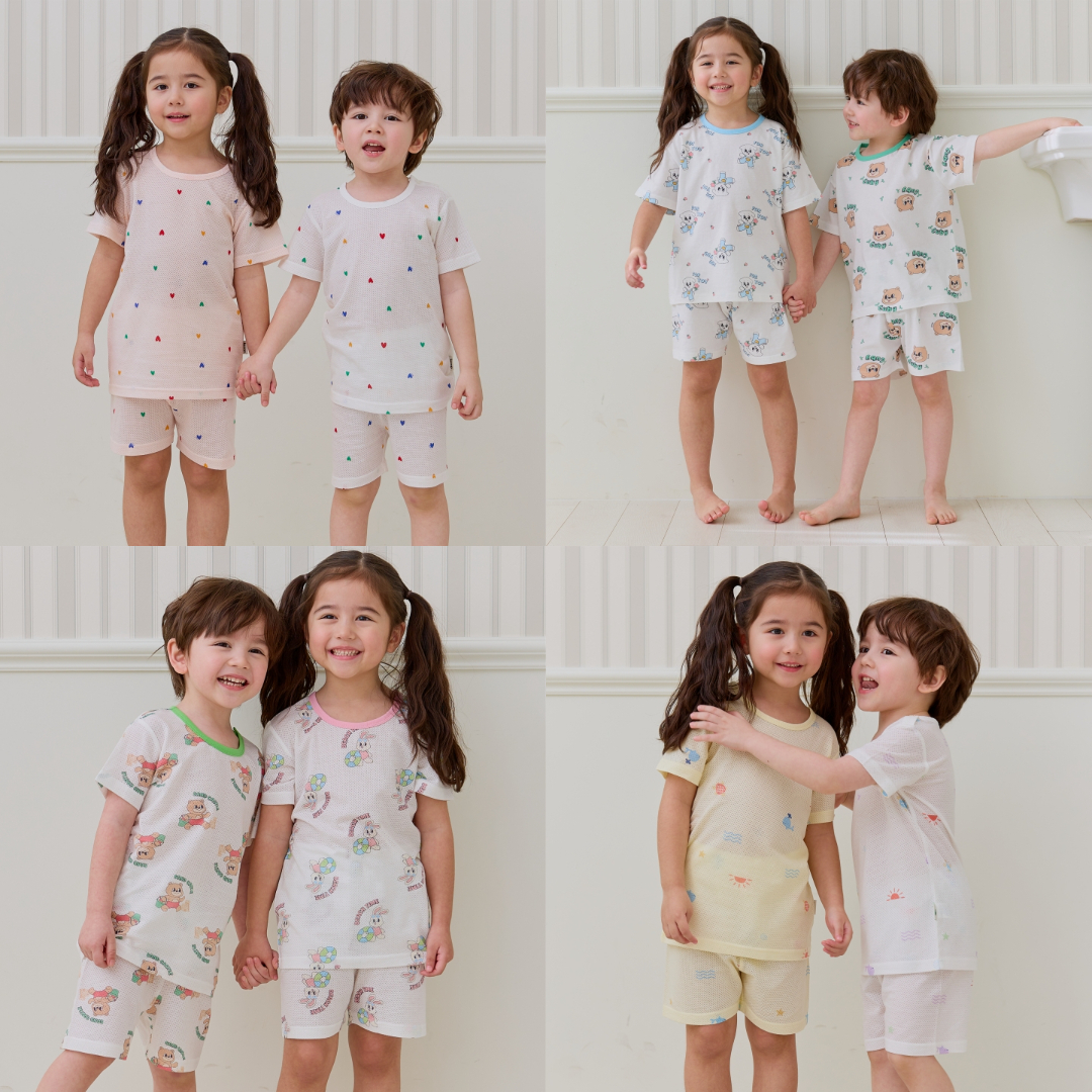 5+1 아기여름실내복 아기내복 실내복 유아내복 유아내의 신생아내의 제품 이미지