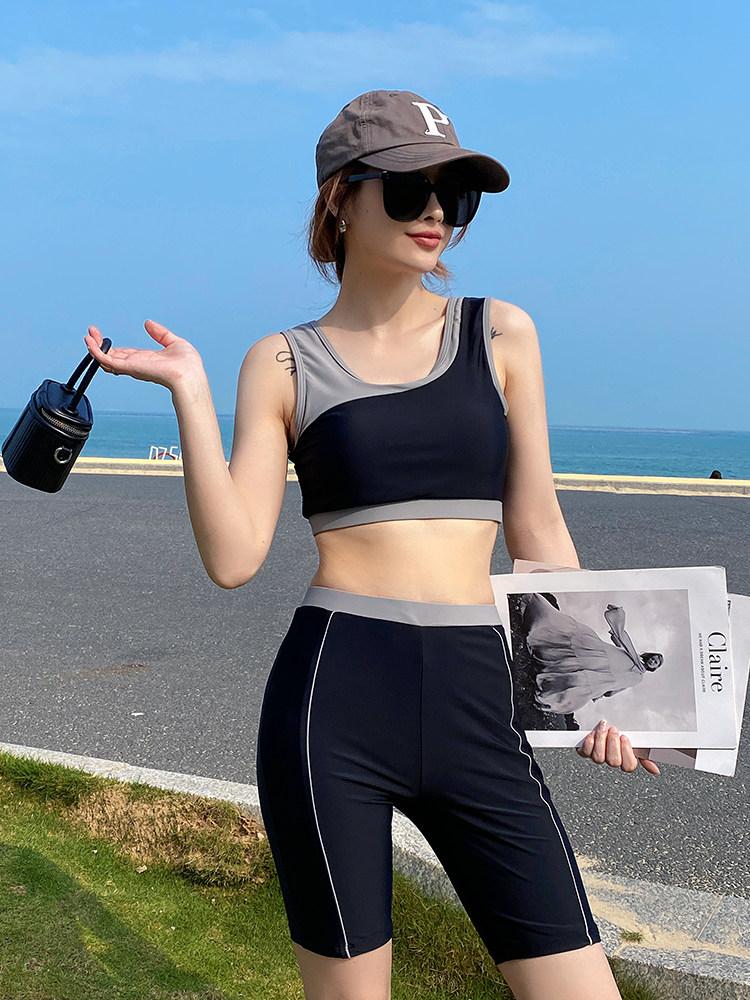 여성오버핏래쉬가드 가오리 루즈핏 캡내장 그레이 M [추천 85--50kg] - 상세 이미지 5