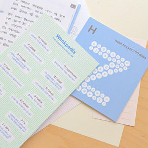 Weekpedia 6개월 투두리스트 스케줄러 다이어리 체크리스트 플래너 실사용 후기 | 효과 있을까? - 상품 이미지 4