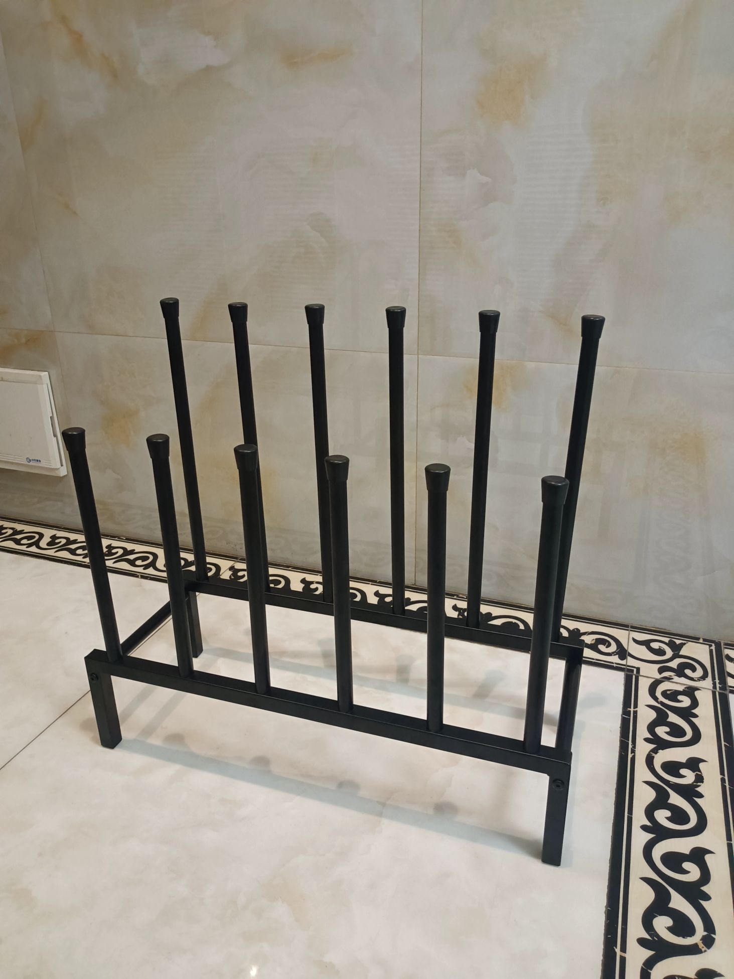 부츠 걸이대 장화 신발 건조랙 워킹화 정리 수납함 보관 거치대 44x22x60 4켤레 - 상품 이미지