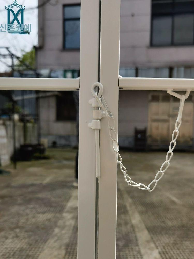 장미 아치 대문 가든 게이트 넝쿨 웨딩 프레임 지주 조형물 화원 - 상세 이미지 5