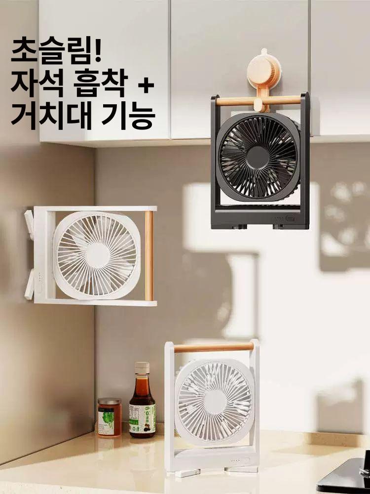 미니 에어컨 차량용 무시동 냉방기 자동차 에어콘 차박 휴대용 쿨링팬 - 상세 이미지 2