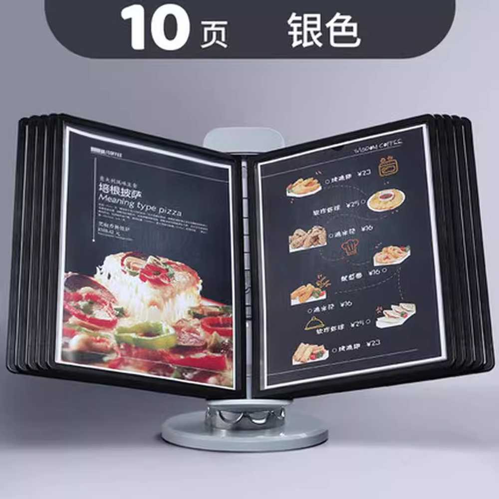식당 책자형 메뉴판 병원 업소용 용 안내 홍보물 화일 A5 10페이지 - 상세 이미지 5