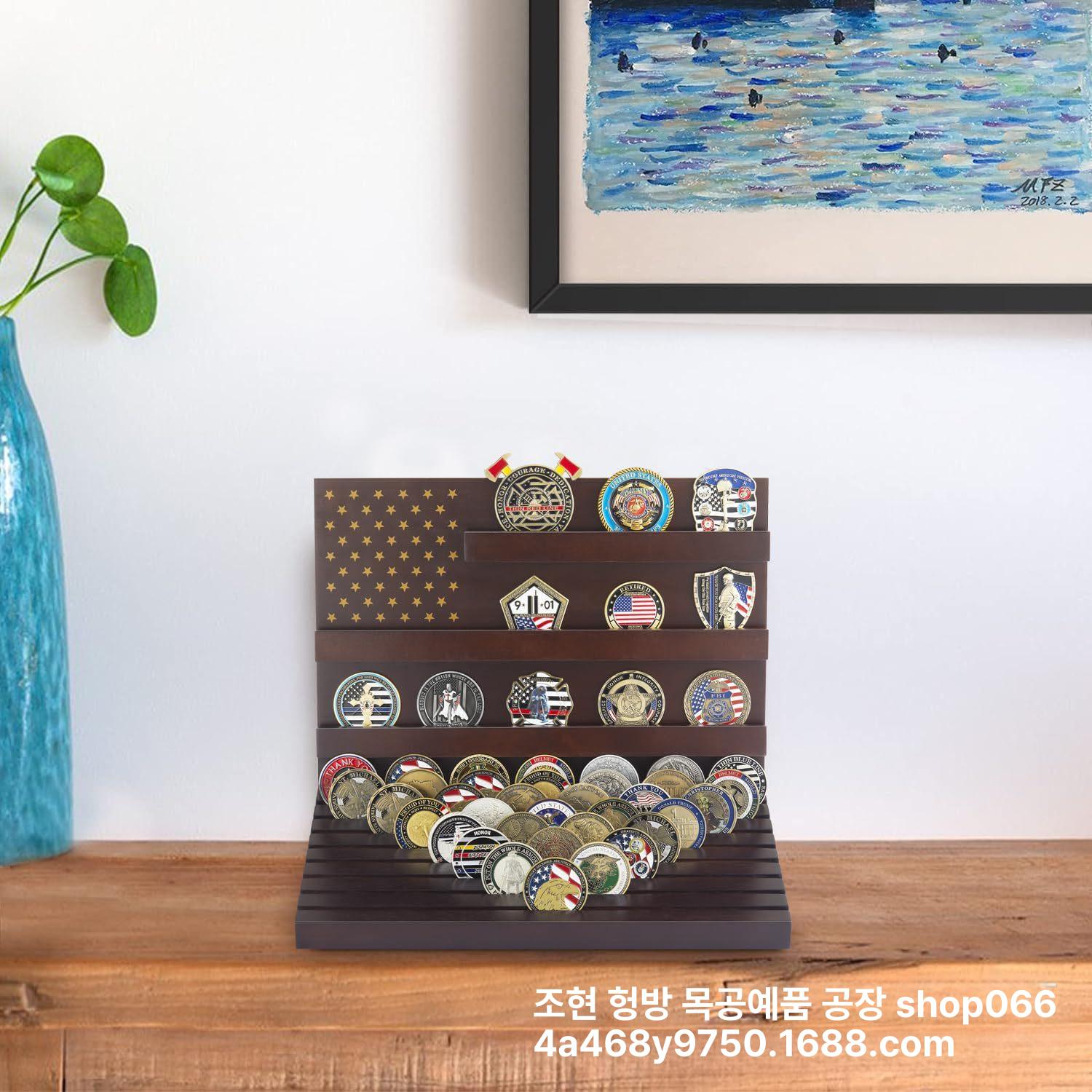 주화 거치대 코인 스탠드 메달 전시 컬렉션 수집 보관함 디스플레이 소장품 - 상세 이미지 2