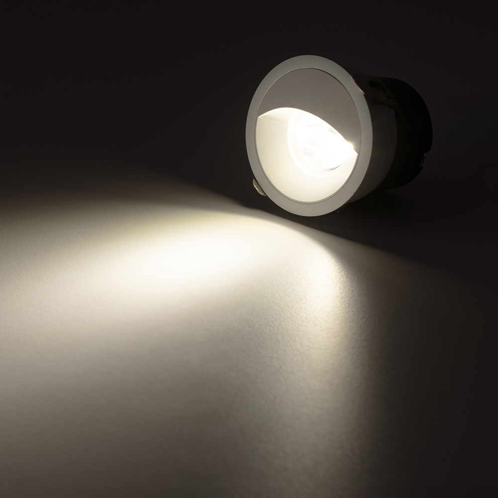 LED COB 75mm(3인치) 다운라이트 7W 알도 플리커프리 각도조절 페이드형 화장대조명 - 상세 이미지 2