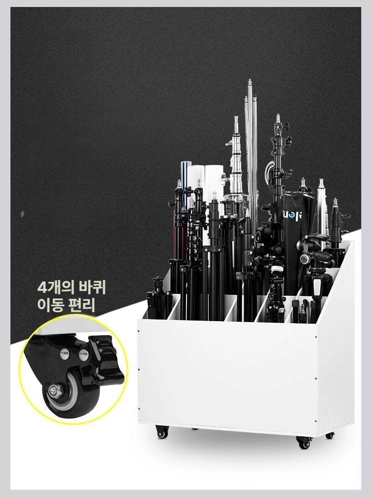 촬영장비 보관함 스튜디오 방송장비 삼각대 사진가 정리함 카메라 수납함 케이스 - 상품 이미지