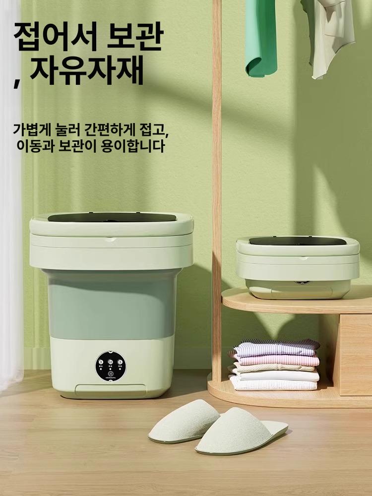 접이식 탈수기 행주짜는기계 여행용 미니 소형 속옷 수동 빨래 휴대용 드라이어 - 상세 이미지 2