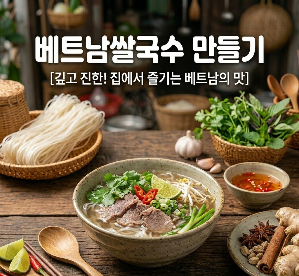 베트남 쌀국수 만들기 세트 아시안푸드 - 상품 이미지
