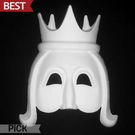 종이탈 [공주] 고무줄 포함 가면 만들기 어린이집 미술 체험 교구 픽앤코401