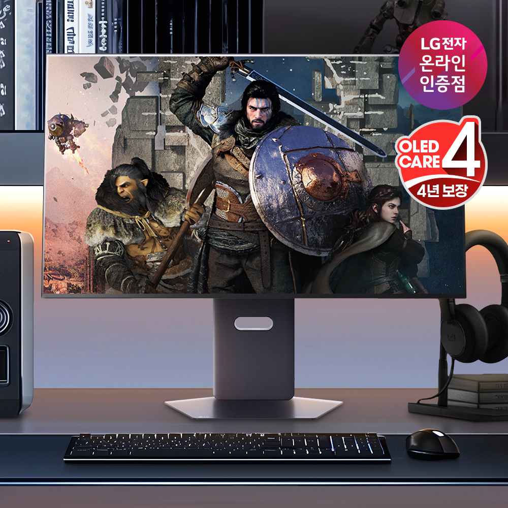 [붉은사막증정 최대143만] LG GX8 울트라기어 32GX870A OLED UHD 4K 240Hz FHD 480Hz 듀얼모드 게이밍 모니터 올레드케어 제품 이미지
