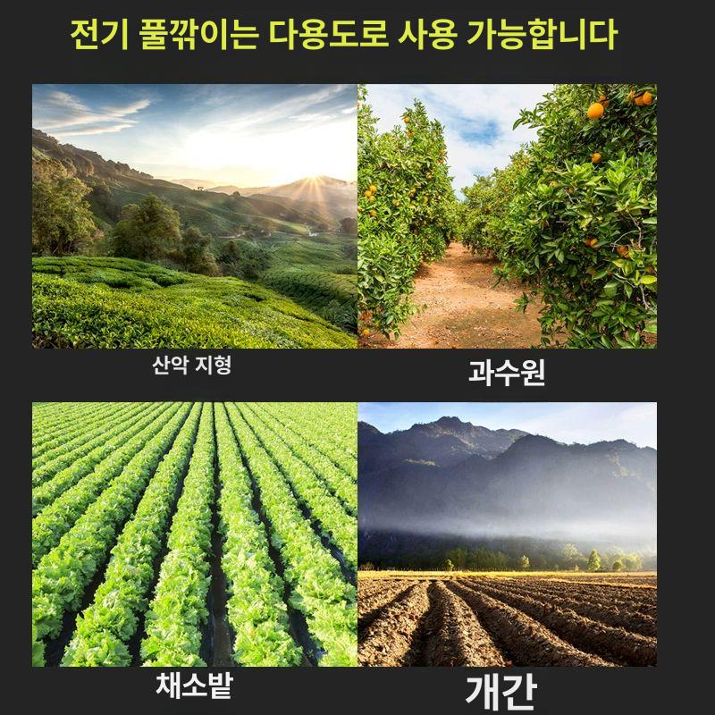 미니 경작기 제초 관리기 쟁기 밭가는기계 소형 트랙터 농기계 텃밭용 - 상세 이미지 3