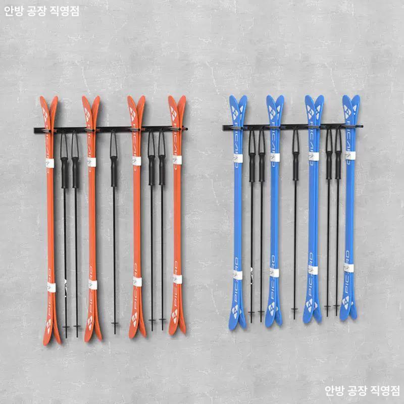 진열장 거치대 스키 스탠드 걸이대 랙 브라켓 데크 스케이트 보드 - 상세 이미지 4