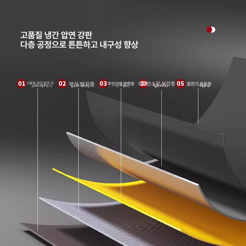 공구서랍 이동식 작업 공구정리함 멀티 서랍형 인더스트리얼그레이 1단 서랍 1.34mm - 상세 이미지 3