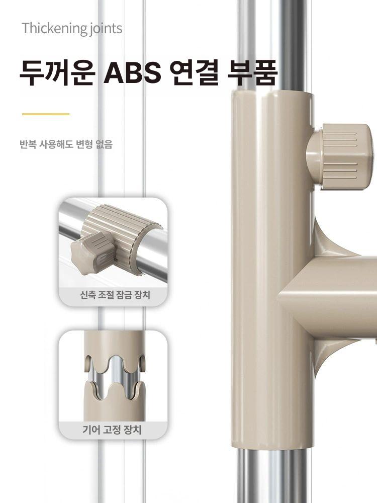 접이식 이불건조대 옥상 스테인레스 실외용 빨래랙 마당 의류 야외 폴딩 - 상세 이미지 4
