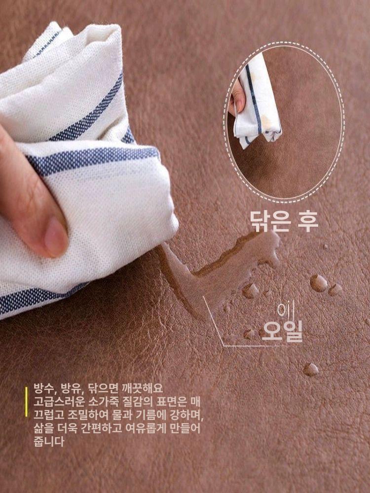 책상 데스크매트 사무실 깔판 컴퓨터 부동산 대형 깔개 방수 서재 보호 - 상세 이미지 3