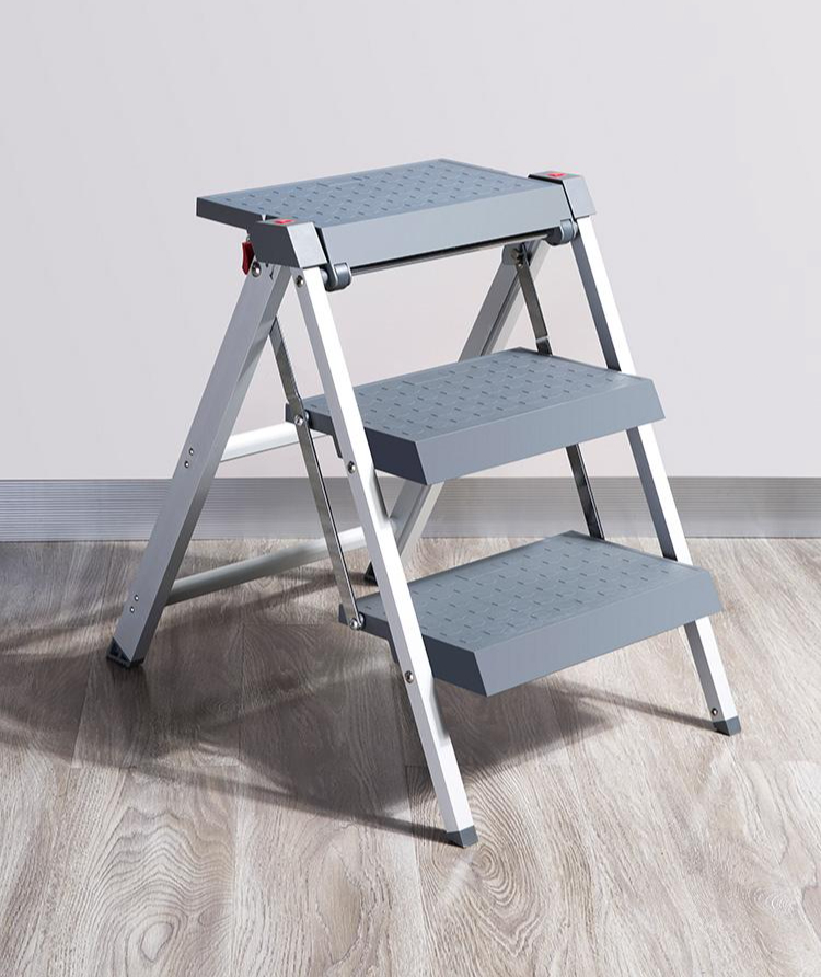 접이식 사다리 미니 계단 휴대용 발판 폴딩 논슬립 안전 디딤대 - 상품 이미지