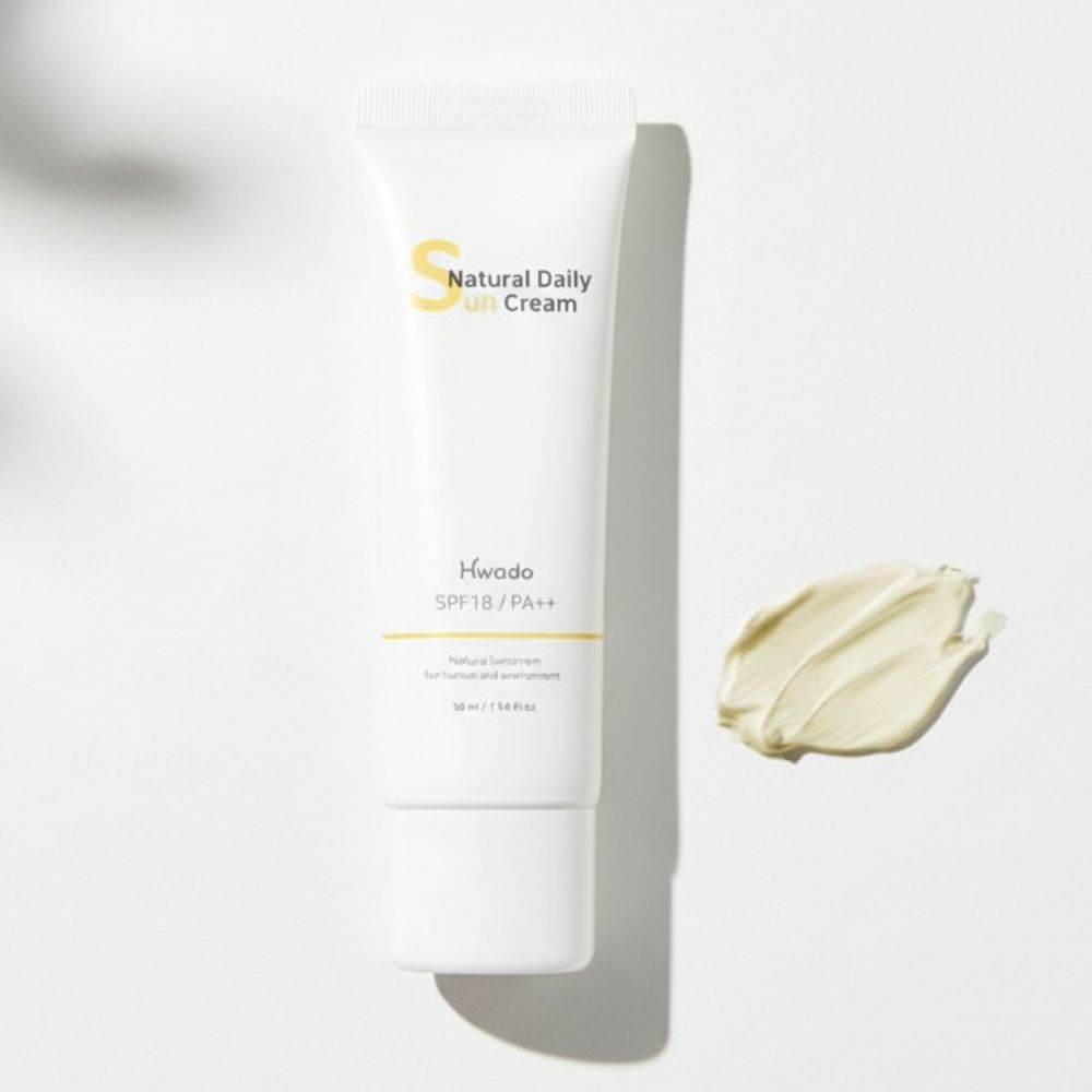 화도 데일리 무기자차 선크림 50ml 수분 썬로션 세럼 자외선 차단제 이미지 7