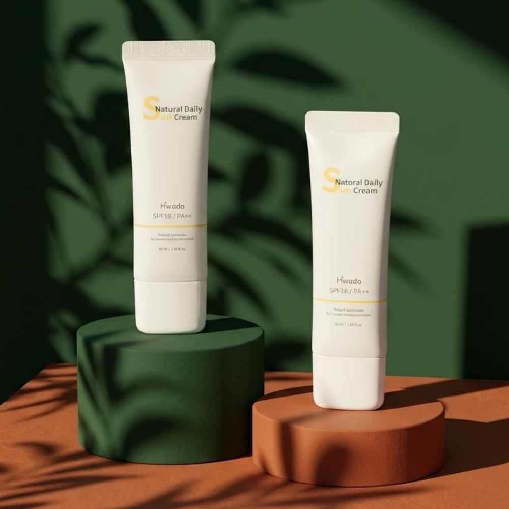 화도 데일리 무기자차 선크림 50ml 수분 썬로션 세럼 자외선 차단제 - 상품 이미지