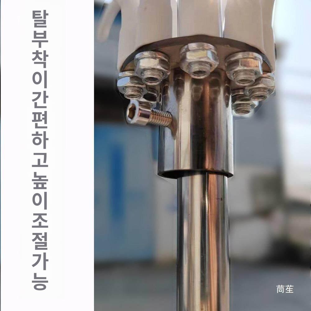 매대 거치대 솜사탕 놀이공원 업소용 진열랙 2단 폴딩 전시용 축제 간이판매 - 상세 이미지 3
