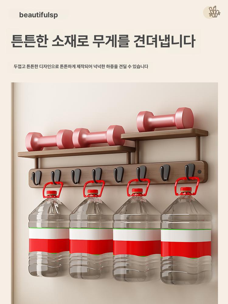 옷가게 벽행거 고정식 벽걸이 디스플레이 선반 옷걸이 매장용 인테리어 - 상세 이미지 3