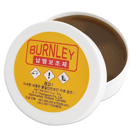 납땜자재 BURNLEY (노란통 솔더링 납땜용제 솔더 페이스트57g)