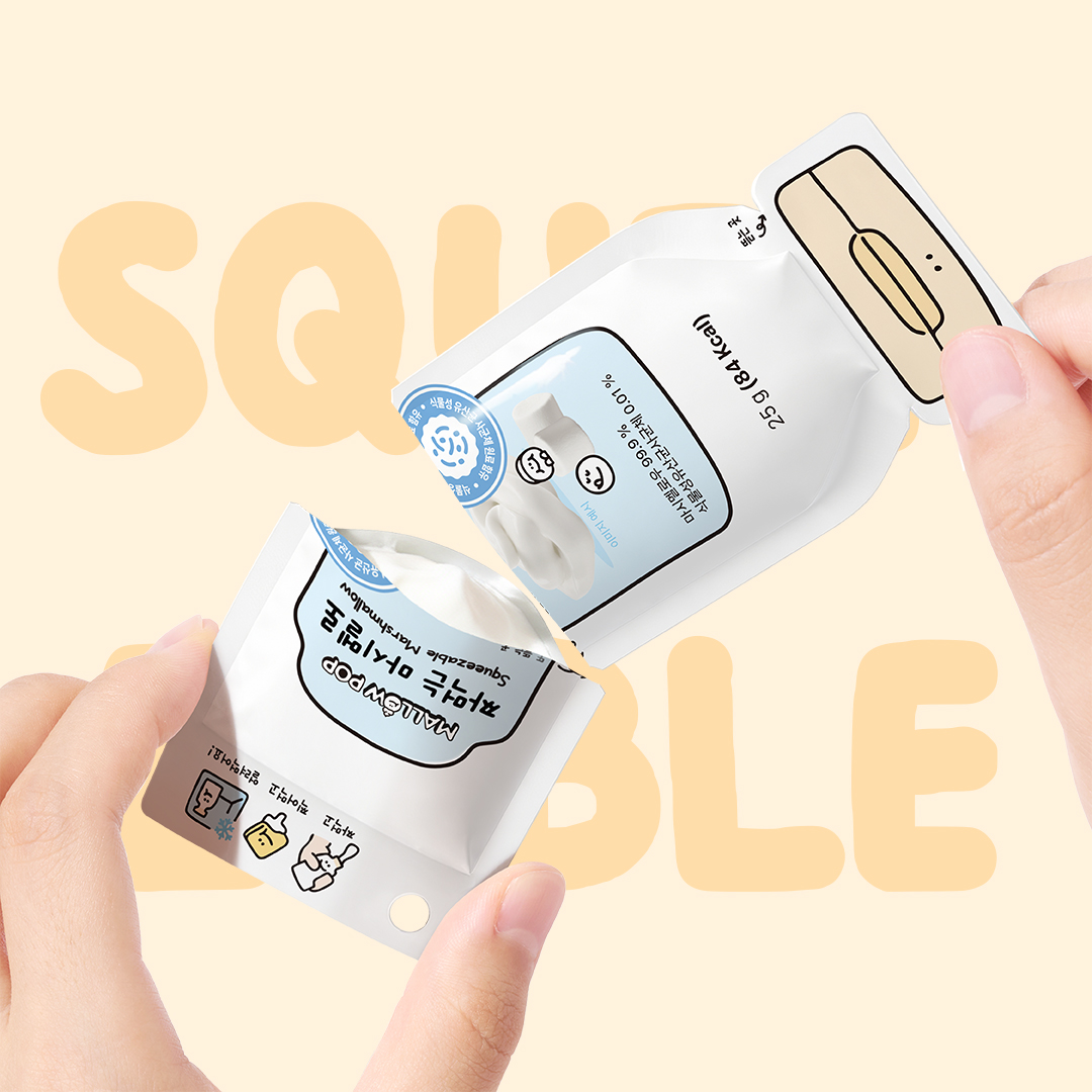 멜로팝 짜먹는 마시멜로우 25g, 10개 - 상세 이미지 3