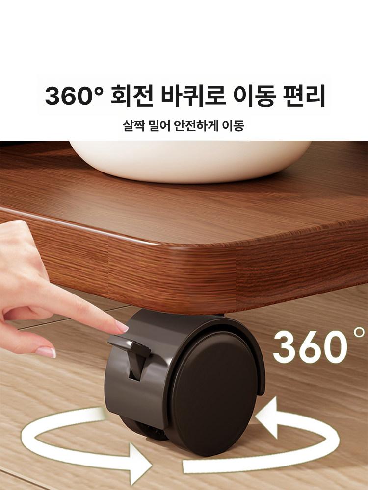 이동식 화분정리대 거실 랙 베란다 플랜트 받침 인테리어 스탠드 화단 - 상세 이미지 5